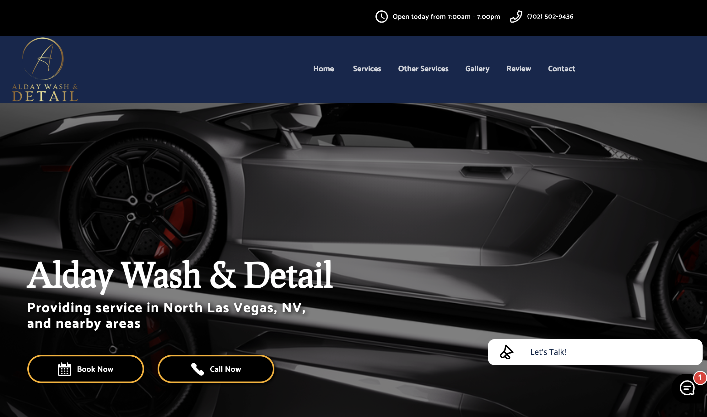 alday wash and detail best websites