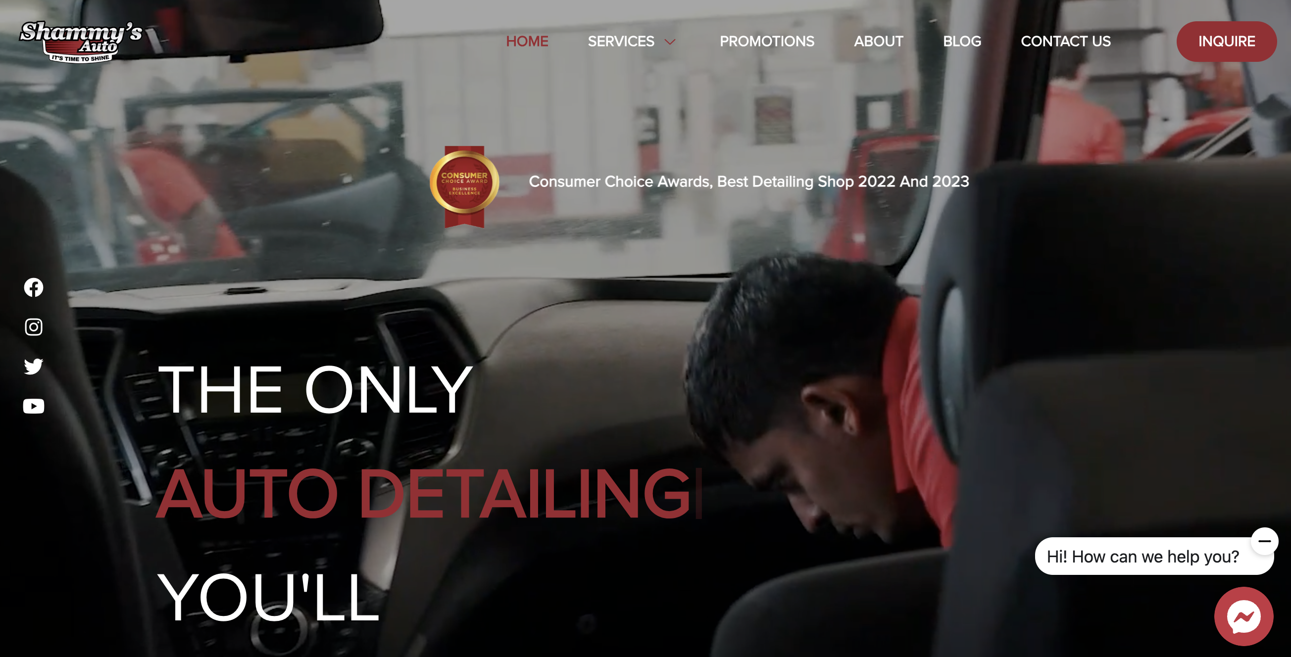best car cleaning detailing websites shammys auto