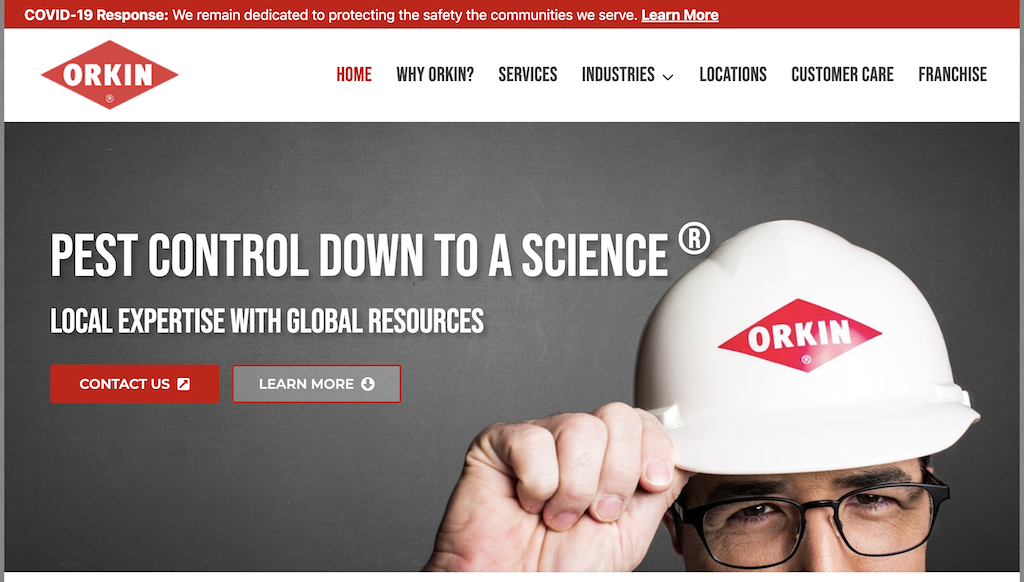 pest control websites orkin