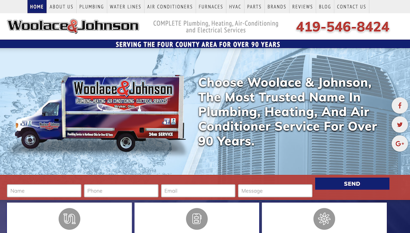 Woolace & Johnson - Woolaceandjohnsonhvac.com