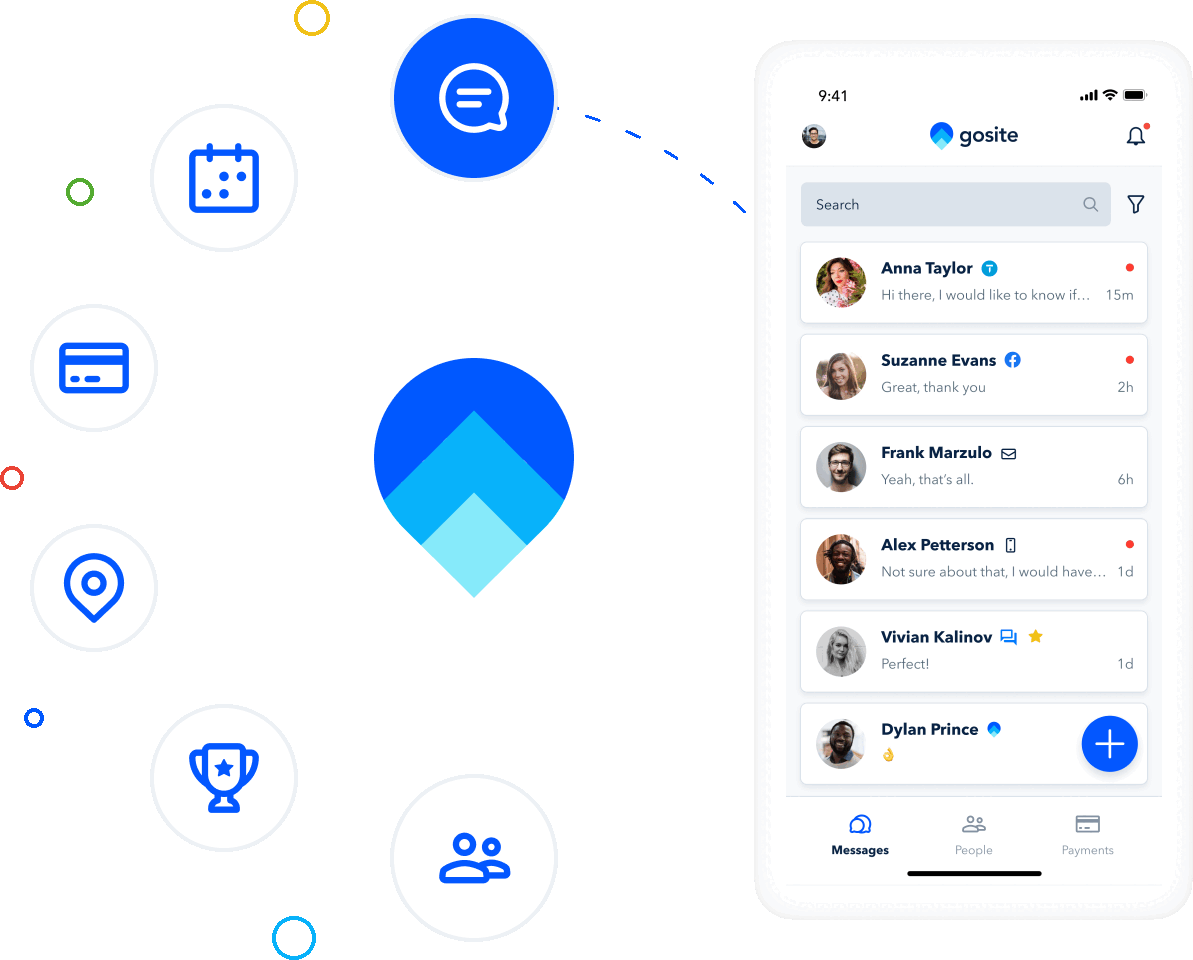 All GoSite Tools small business apps simple technology running your small business just got easy more customers positive cash flow save time