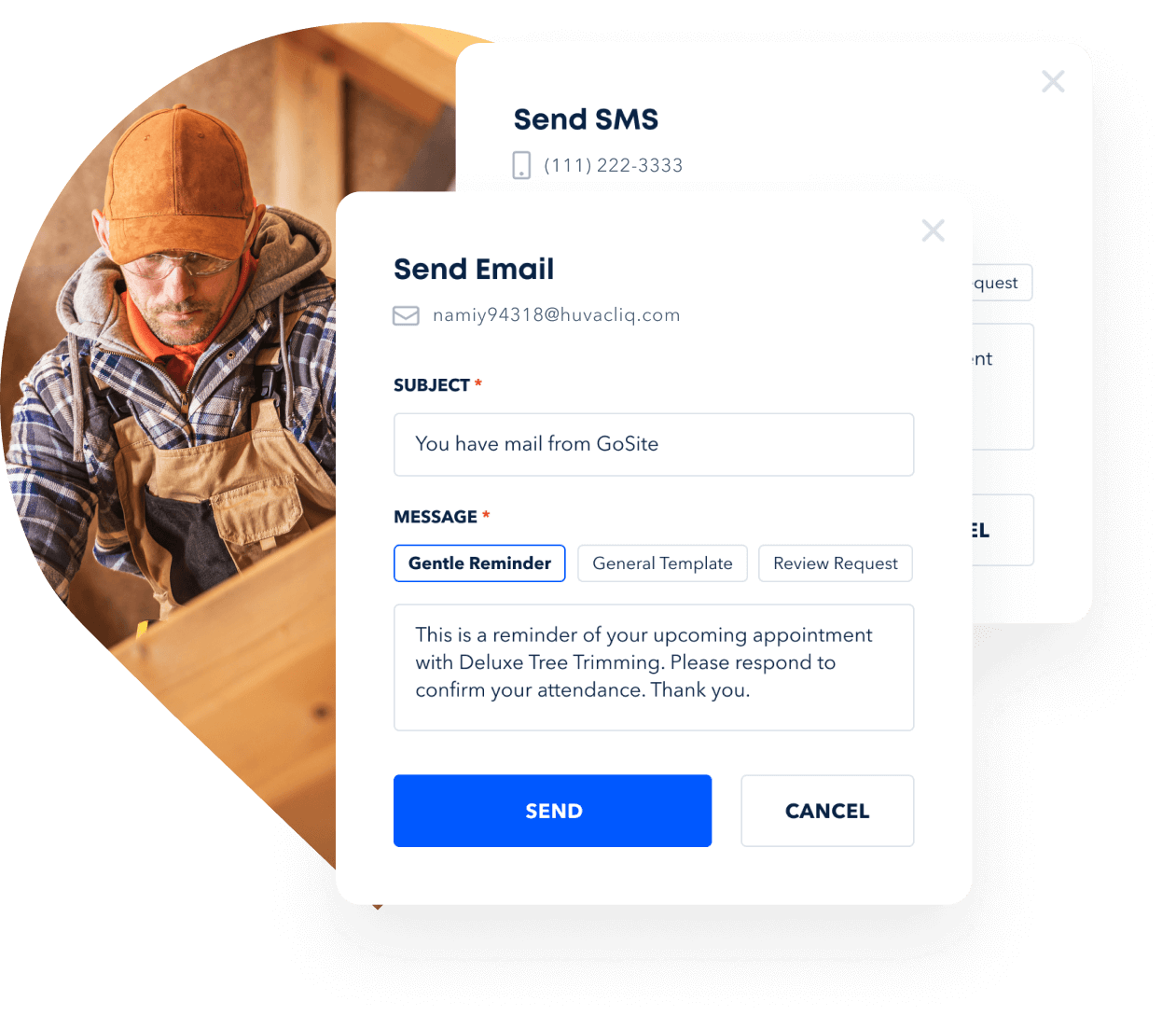 get time back save time small business apps lower clerical errors reduce waste on the go gosite