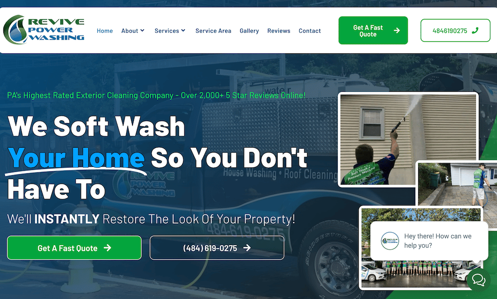 Revive Power Washing 10 Best Pressure Washing Websites