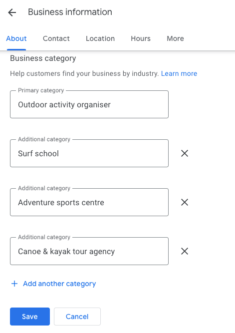 GBP-categories-choosing