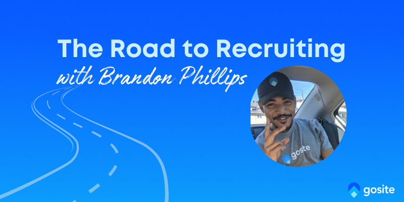 The road to recruiting with Brandon Phillips featuring a picture of Brandon Phillips