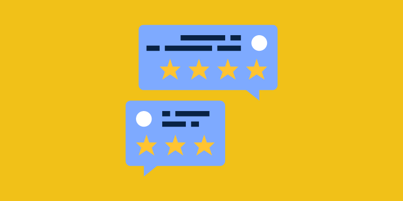 Illustration of a review request. featured_image