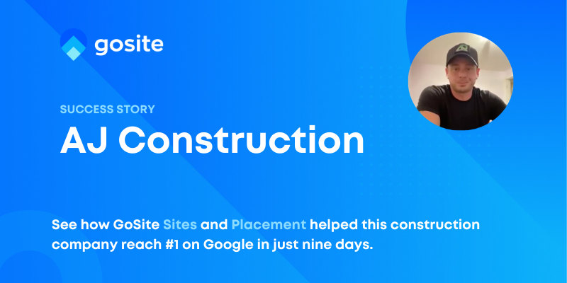 AJ Construction intro page