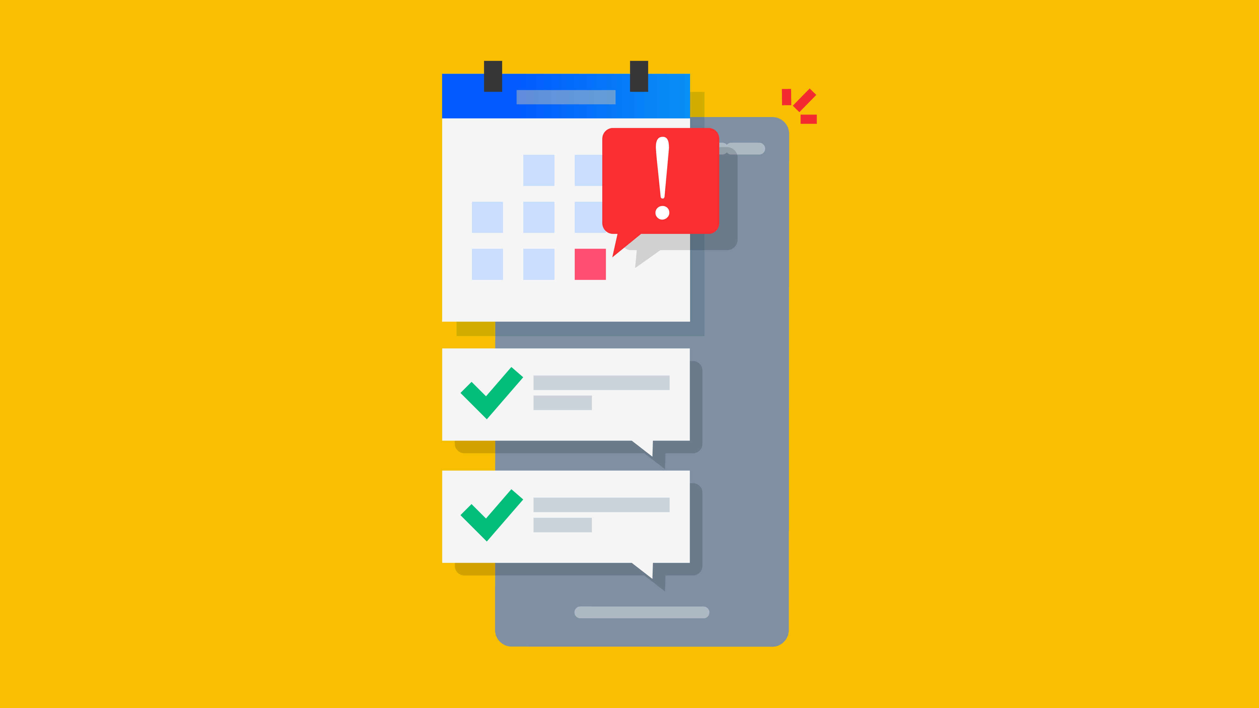 Illustration of a calendar showing a payment notification. featured_image