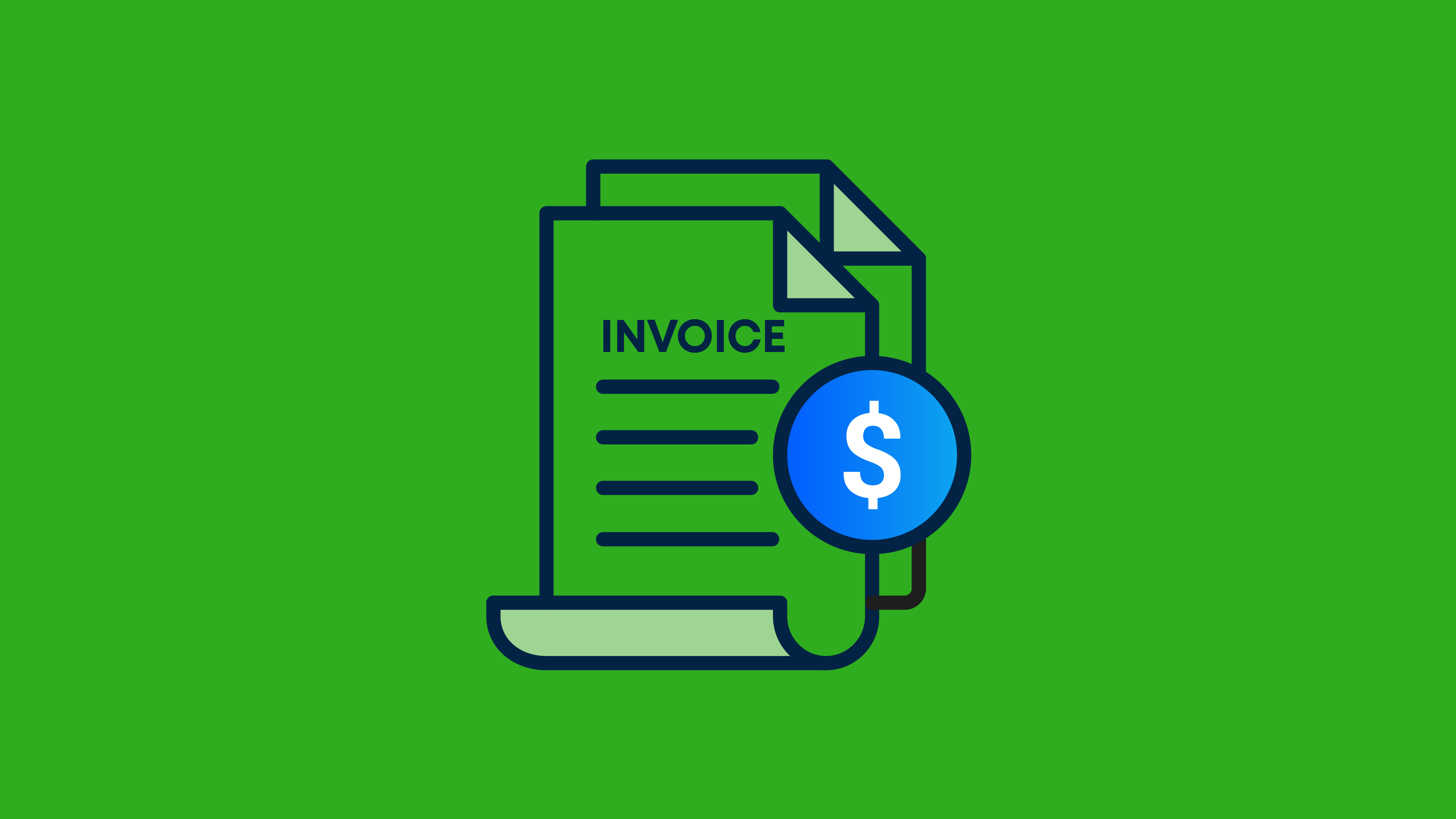 Illustration of an invoice with a dollar sign. featured_image