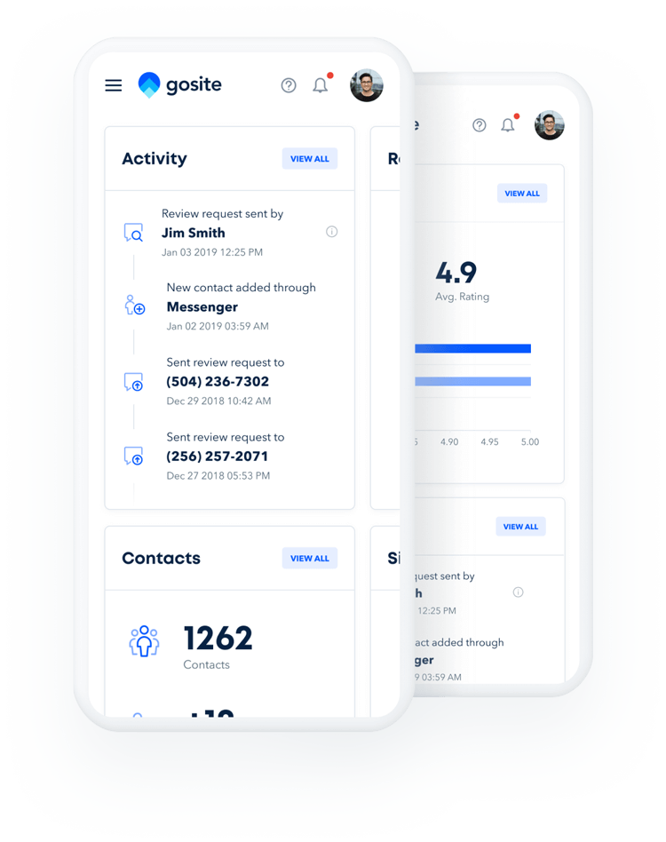 Home GoSite The 1 Web Platform for Your Business.
