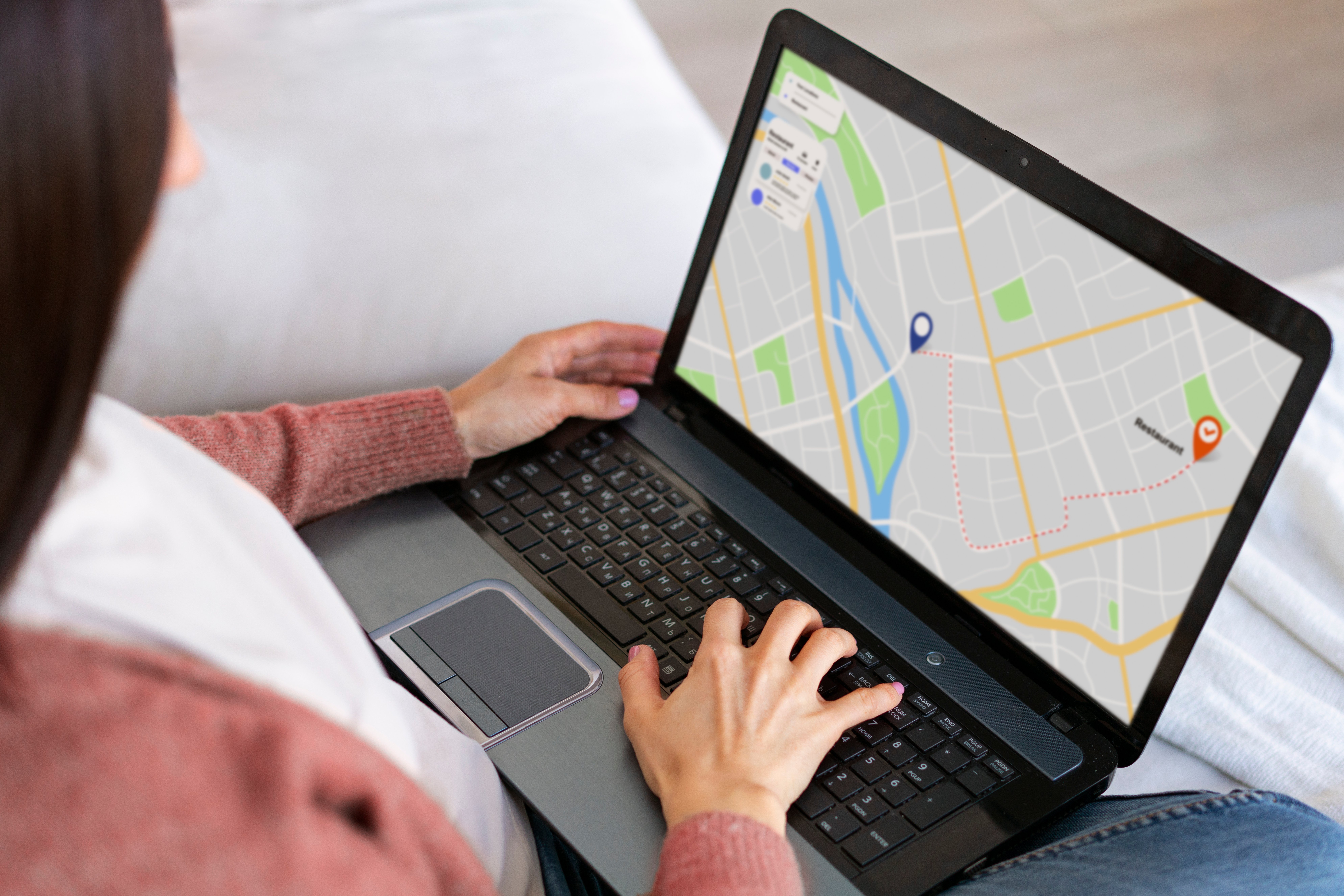 How to embed Google Maps on a website.